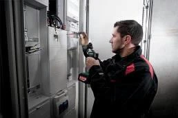 Akumuliatorinis prožektorius ULA 14,4- 18 LED korpusas, Metabo