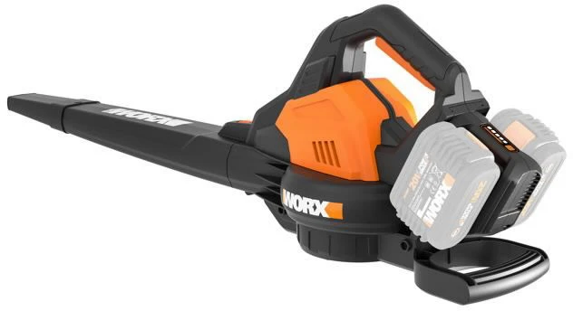 WORX WG583E.9 Akumuliatorinis lapų pūstuvas 335 km/h be akumuliatorių ir kroviklio
