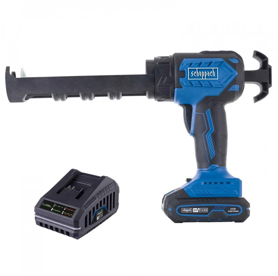 Akumuliatorinis silikono pistoletas C-SEG310-X – SET S, Scheppach