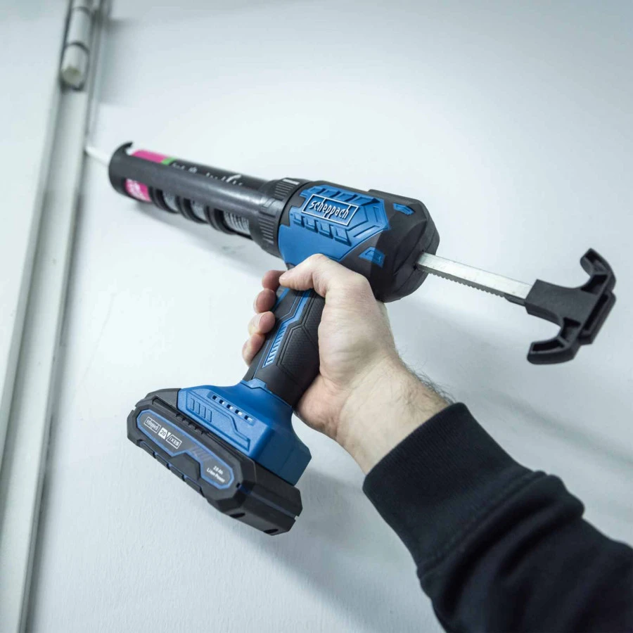 Akumuliatorinis silikono pistoletas C-SEG310-X – SET S, Scheppach
