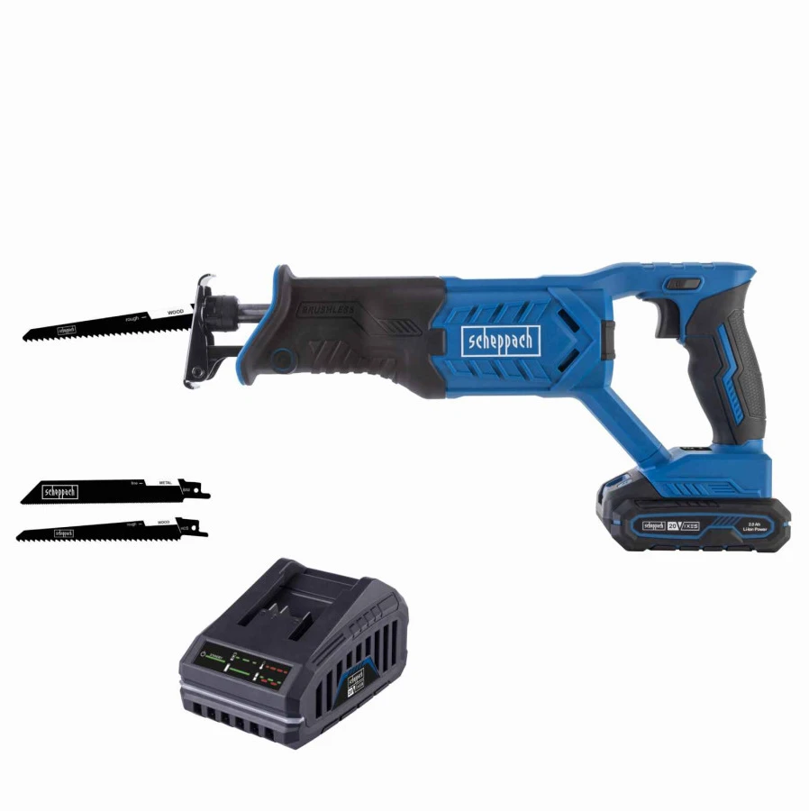 Akumuliatorinis tiesinis pjūklas BC-RS280-X, set S, Scheppach