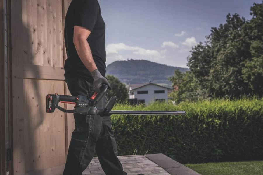 Akumuliatorinių gyvatvorių žirklių HS 18 LTX 45, korpusas, Metabo