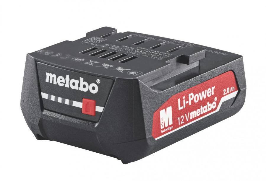 Akumuliatorius 12V 2,0 Ah Li-ion, Metabo