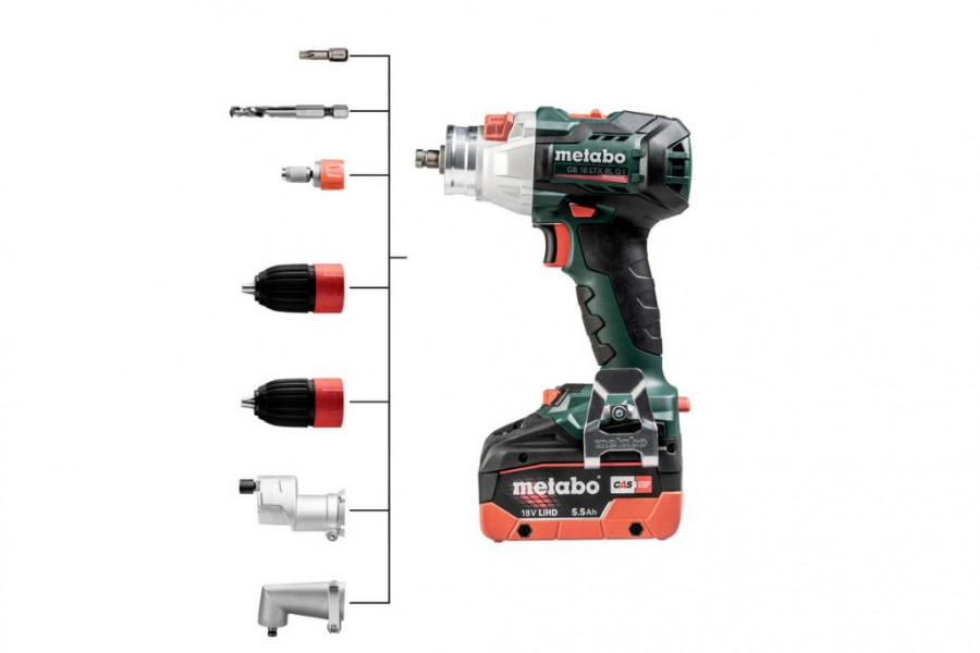 Aku.sriegimo įrankio GB 18 LTX BL Q I korpusas metaBOX145, Metabo