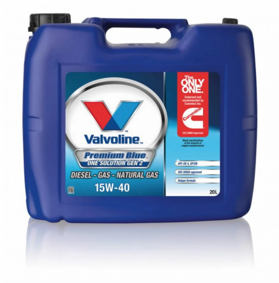 Alyva varikliui PREMIUM Mėlynas ONE SOL GEN2 15W40 20L, Valvoline