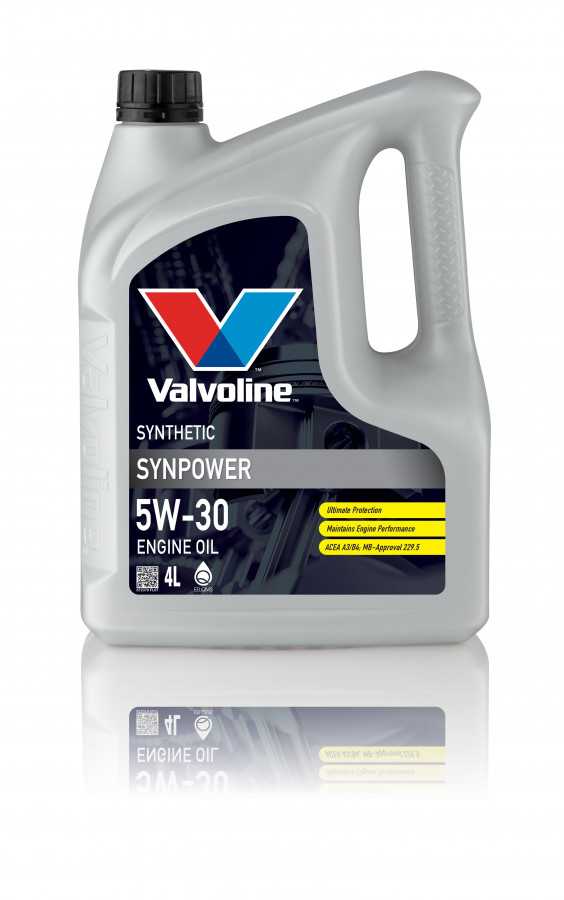 Alyva varikliui SYNPOWER 5W30 4L, Valvoline