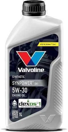 Valvoline Alyva SYNPOWER DX1 5W/30 sintetinė varikliams 1 L