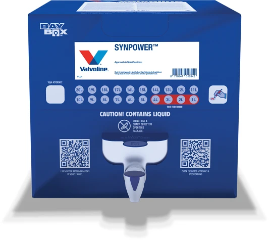 Alyva varikliui SYNPOWER ENV C2/C3 5W30 20LBiB, Valvoline