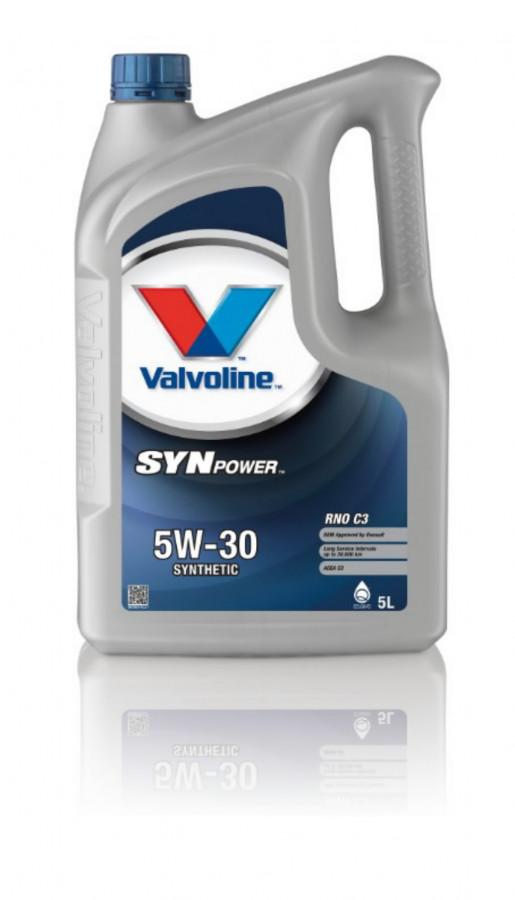 Alyva varikliui SYNPOWER RNO C3 5W30 5L, Valvoline