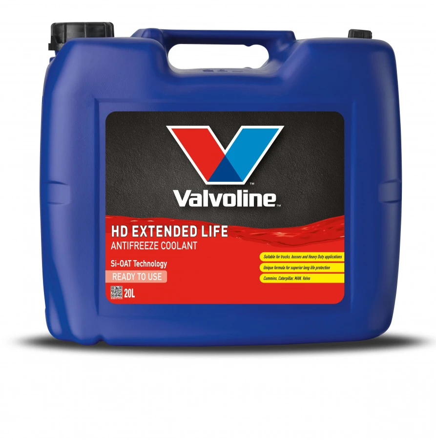Aušinimo skystis HD EXTENED LIFE 50/50 RTU paruoštas 20L, Valvoline