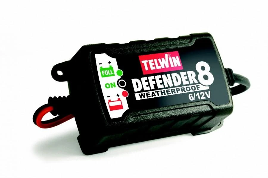Telwin Defender 8 įkroviklis su indikatoriais 6-12V