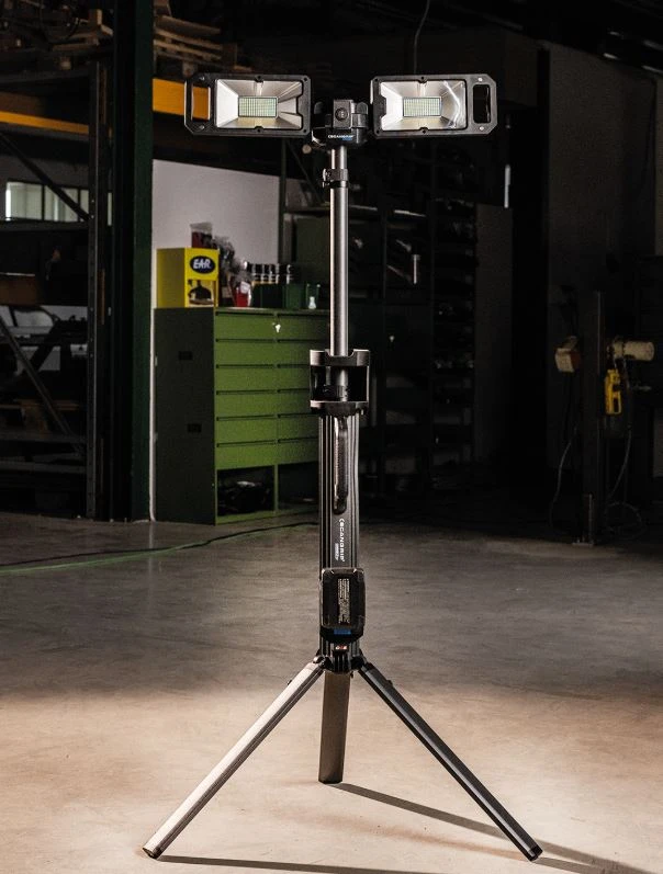 Darbo lempa su trikoju Scangrip TOWER 8 CONNECT, 8000lm, IP30