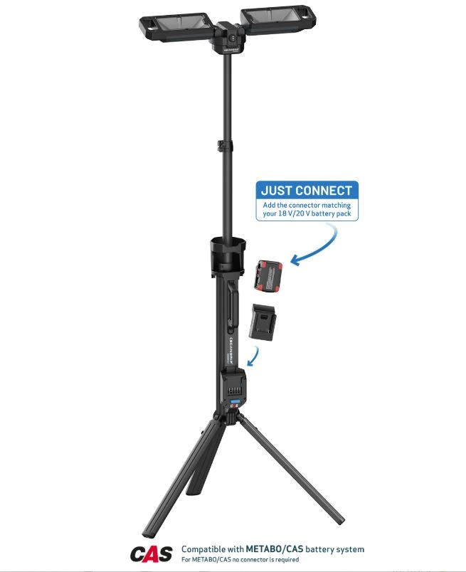 Darbo lempa su trikoju Scangrip TOWER 8 CONNECT, 8000lm, IP30