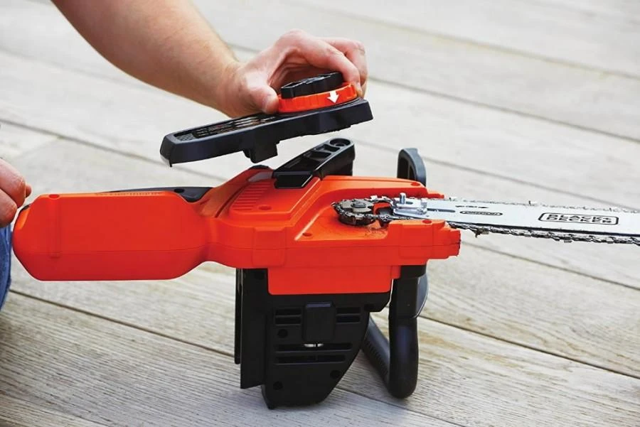 Black & Decker Juodas & Decker Akumuliatorinis grandininis pjūklas GKC3630L20 36V 2Ah 30 cm, Juodas & Decker