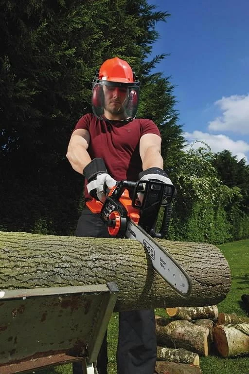 Black & Decker Juodas & Decker Akumuliatorinis grandininis pjūklas GKC3630L20 36V 2Ah 30 cm, Juodas & Decker