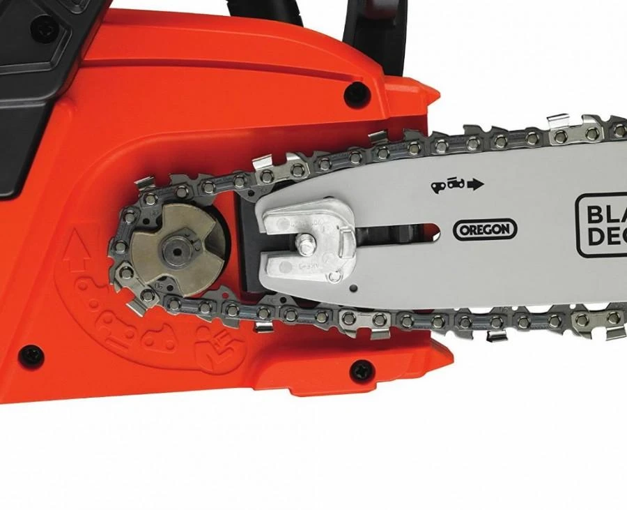 Black & Decker Juodas & Decker Akumuliatorinis grandininis pjūklas GKC3630L20 36V 2Ah 30 cm, Juodas & Decker