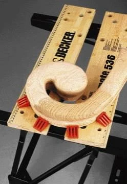 Black & Decker Juodas & Decker Darbastalis WM 536 Workmate, Juodas & Decker