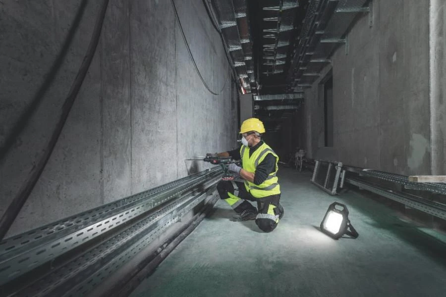 Akumuliatorinio prožektoriaus BSA 18 LED 10000 korpusas, Metabo