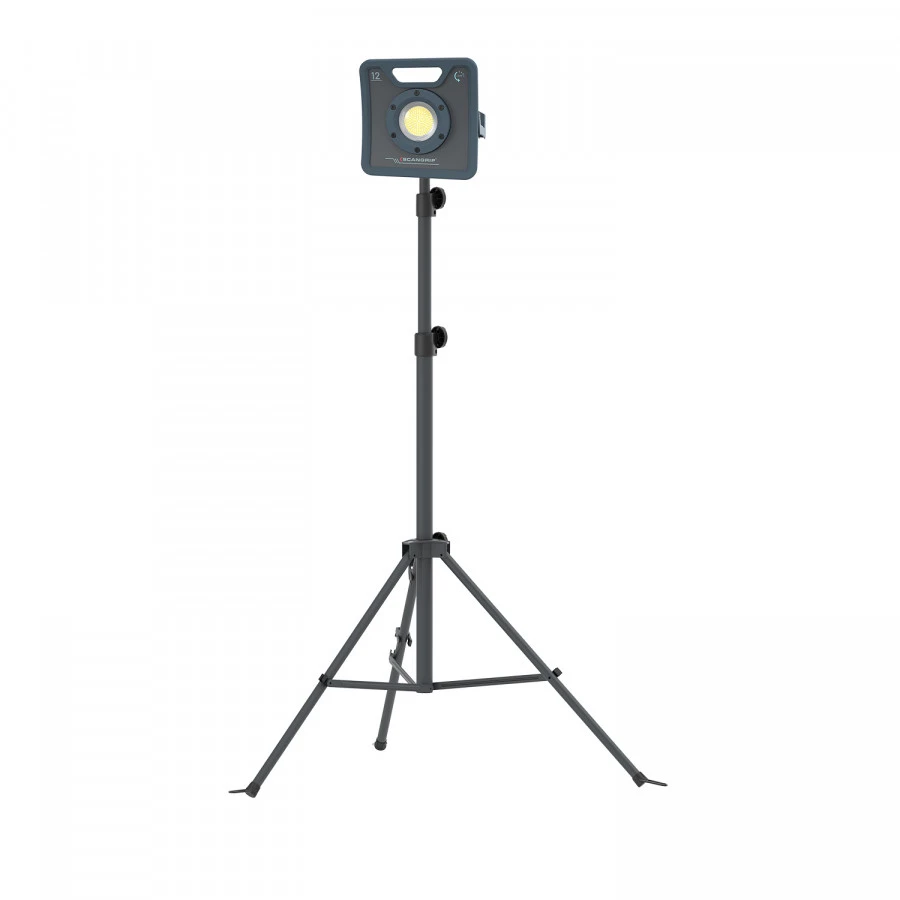 Darbo lempa LED NOVA 12, 12000lm, Bluetooth IK07/IP67 + 3m stovas, Scangrip