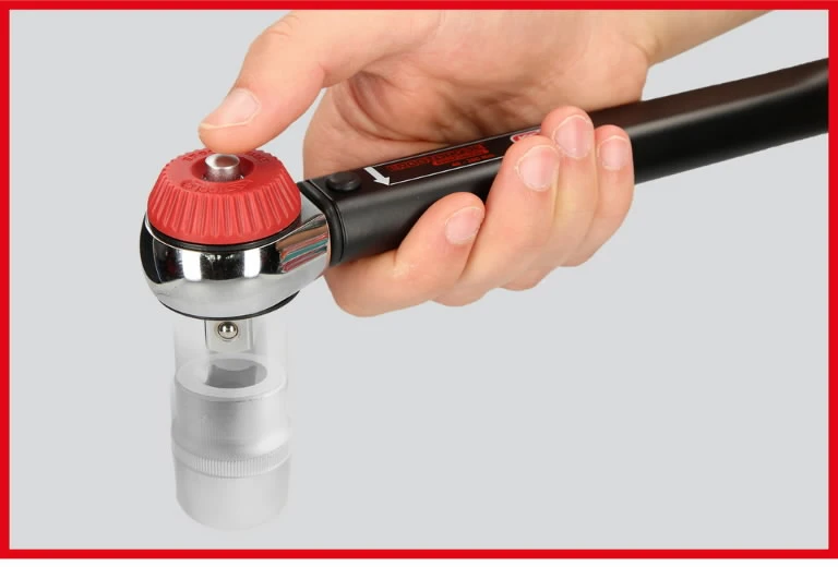 Dinamometrinis raktas su terkšle ERGOTORQUEprecision 3/8" 10-50Nm, KS Tools