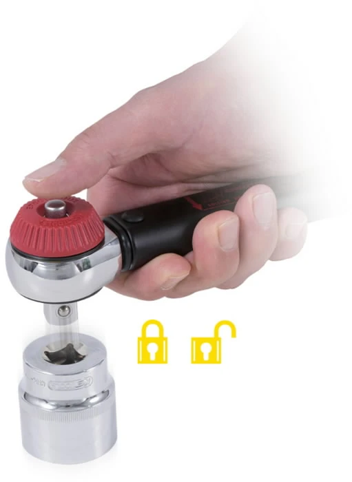 Dinamometrinis raktas KS TOOLS 40-200Nm 1/2"