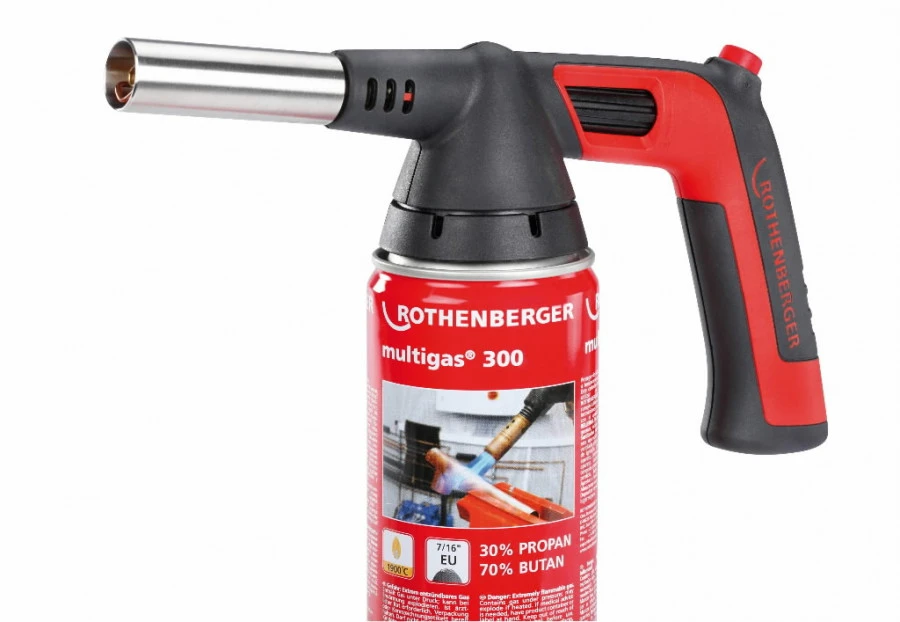 Degiklis ROTHENBERGER Rofire 4 Piezo + Multigas 300 Set