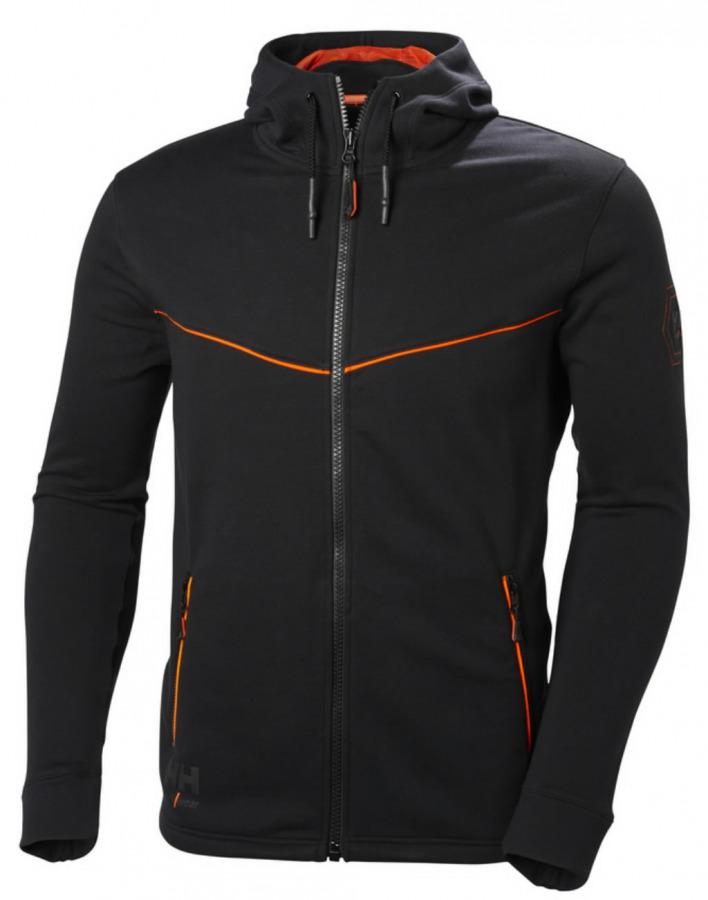 Džemperis CHELSEA EVOLUTION HOOD, juodas S, Helly Hansen WorkWear