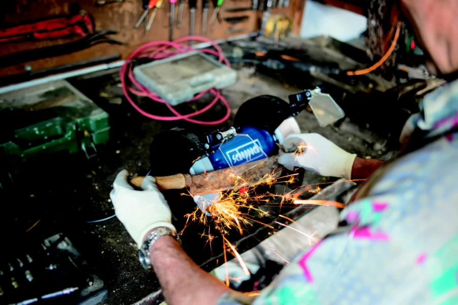 Elektrinis galąstuvas SM200AL 200 mm, Scheppach