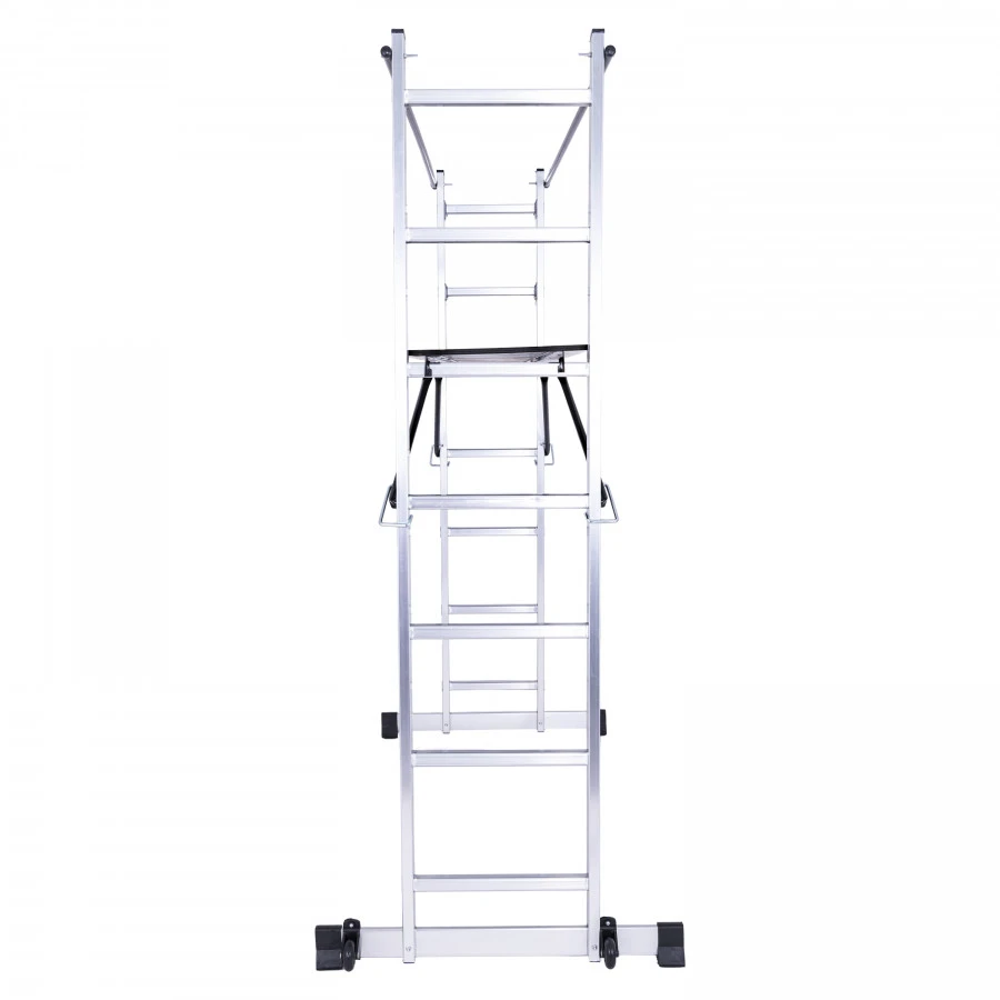 EMX Working Platform, 2 in 1 (wheels) 2x7, 2 Safety Rails, Ecomax