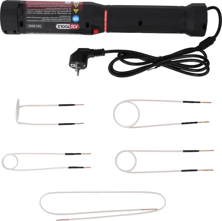 Grąžtas Indukcinis šildyuvas, komplektas, 6 dalių, KS Tools