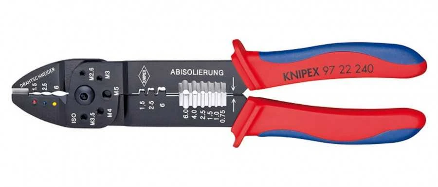Antgalių presavimo replės KNIPEX 9722