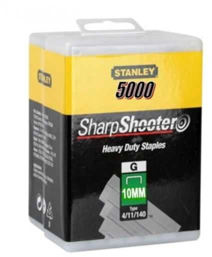 140 G tipo kab. „STANLEY“ 5000 vnt. 10 mm