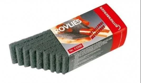 Tekstilinės šveitimo kempinės 130*60mm ROTHENBERGER ROVLIES