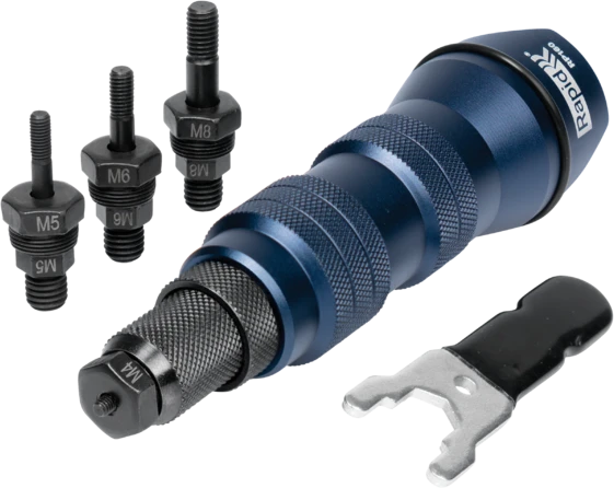 Kniedijimo adapteris MultiRiveter RP160 akumuliatoriniams su, Rapid
