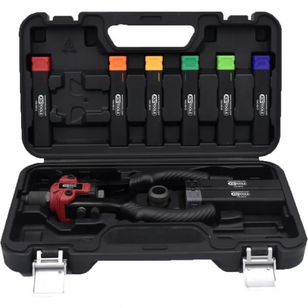 Kniediklis užtraukiamoms ir veržlinėms kniedėms, komplektas1, KS Tools