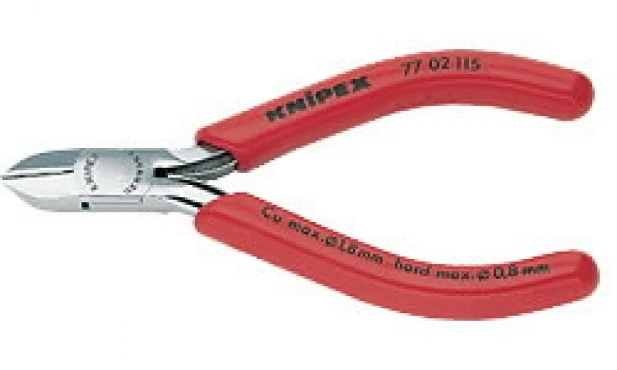 Elektronikos žnyplės 115mm, Knipex