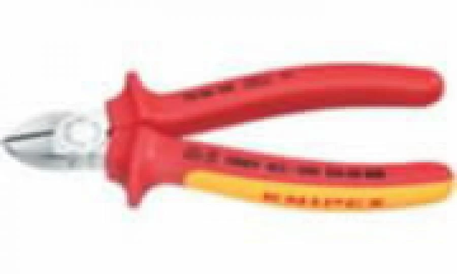 Žnyplės šoninio kirpimo VDE 180mm, Knipex