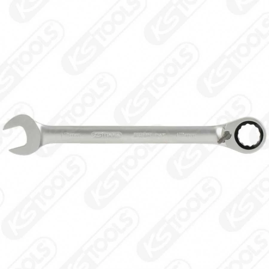 Kombinuotas terkšlinis raktas KS TOOLS GearPlus Ringstop 17mm