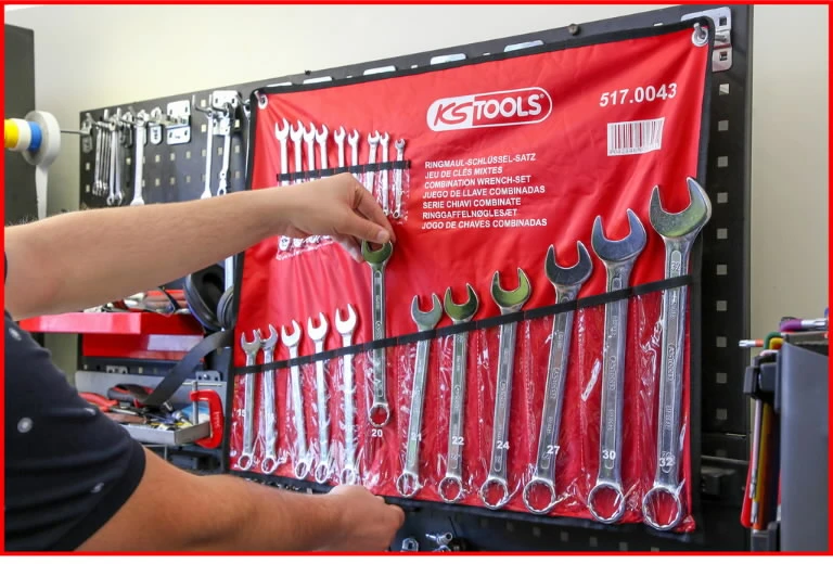 Kombinuotų raktų komplektas 6-32mm 21vnt. su dėklu, KS Tools