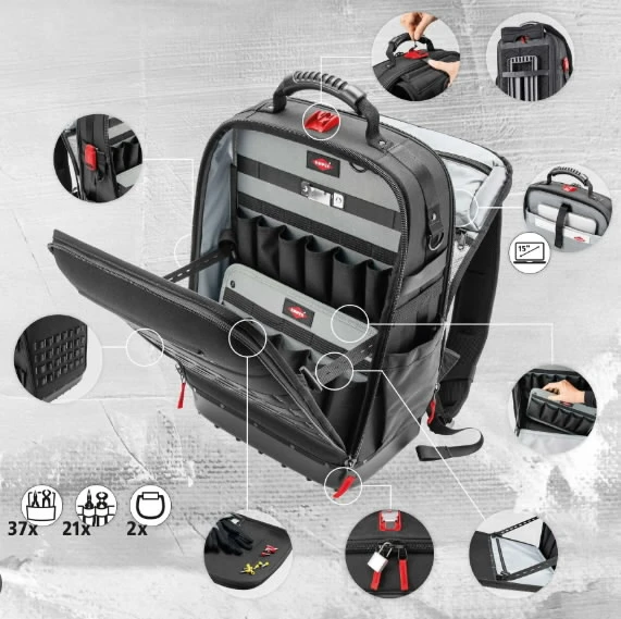 Kuprinė įrankiams KNIPEX Modular X18