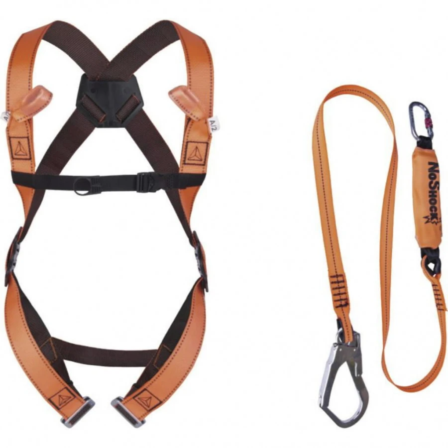 Kritimo stabdymo komplektas, Elara 190, darbui ant pastolių XL/XXL, Delta Plus