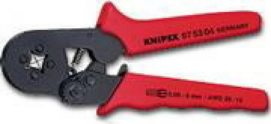 Laidų antgalių užspaudimo replės 0.08-10+16 mm², Knipex