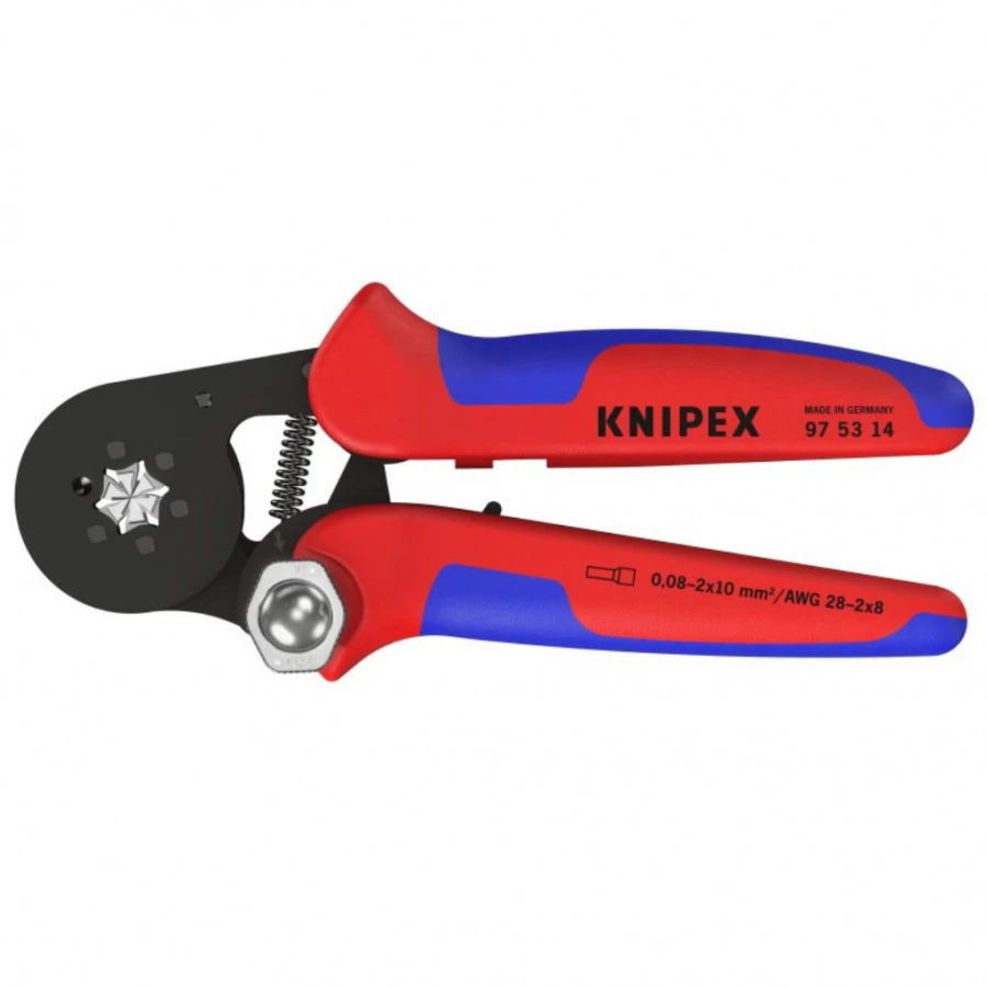 Antgalių užspaudimo replės su savaiminiu susireguliavimu KNIPEX 975314