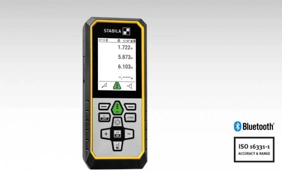 Lazerinis atstumo matuoklis LD 530 BT 0.05 m-200 m, Stabila