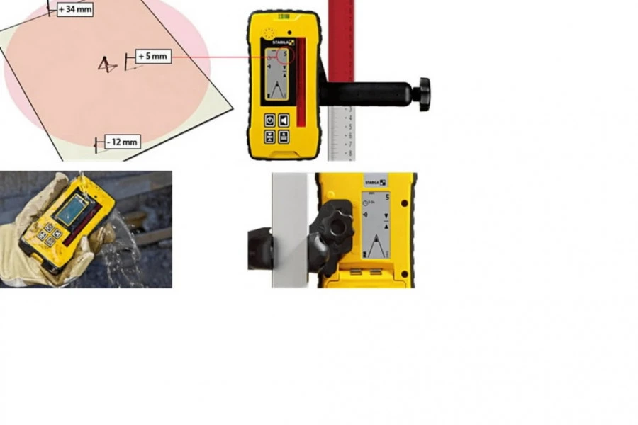 Lazerinis imtuvas REC 300, Stabila