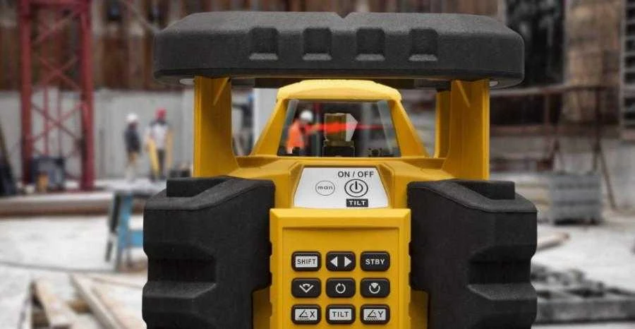 Lazerinis rotacinis nivelyras LAR 350 + trikojis + liniuotė, Stabila