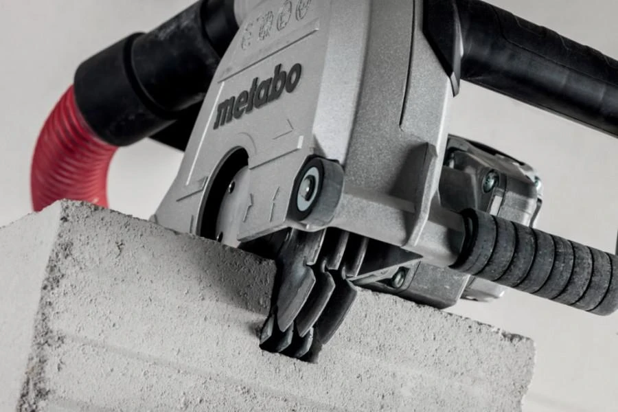 Mūro freza MFE 40 + 2 x Ø125 mm deimantiniai pjovimo diskai, Metabo