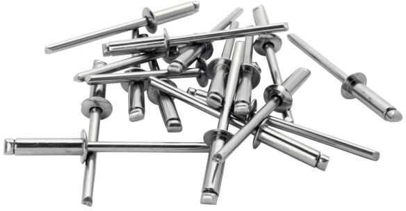 Kniedės Rapid 5000393; 3,2x8 mm; 50 vnt.; nerūdijančio plieno