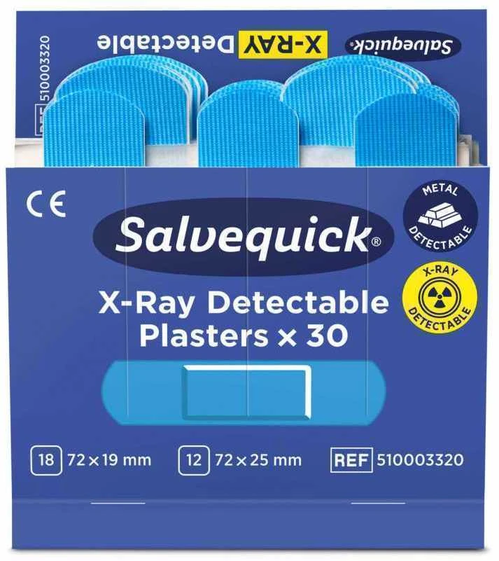 Orkla Care Ab Pleistrai mėlyni, pirštų galiukams/įprasti,, Cederroth