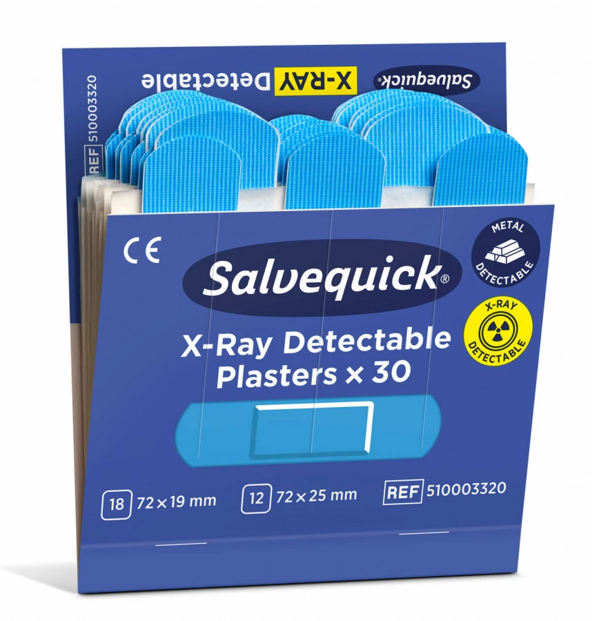 Orkla Care Ab Pleistrai mėlyni, pirštų galiukams/įprasti,, Cederroth